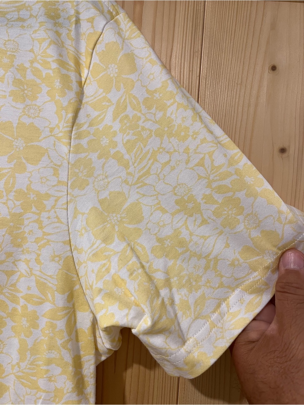 Club Room Yellow and White Floral Polo XL - Picture 9 of 10